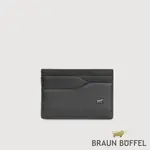 【BRAUN BUFFEL 德國小金牛】台灣總代理 巴雷特 6卡卡夾- 咖啡色/BF546-151-GCO