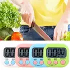 Kitchen Egg Cooking Magnetic Timer Clock-Stopwatch Large LCD Digital Loud Alarm