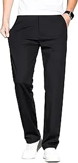 [ziilay] Men's Golf Trousers Long Jogging Bottoms Sports Trousers Sweatpants Outdoor Fabric Super Stretch