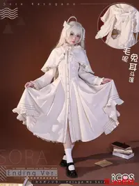 在飛比找露天拍賣優惠-【小新cosplay】現貨ICOS春日野穹cos穹妹 兔子斗