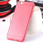 iPhone 6S iPhone 6 case Bumper Silicone Case Cover Protective Frosted Red