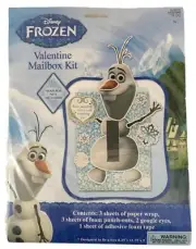 Disney Frozen Kids Olaf Valentines Day Mailbox Decorating Kit