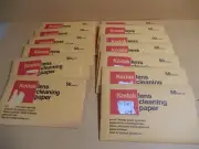 Kodak Lens Cleaning Paper Vintage 13 Books of 50 Sheets NOS