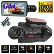 Dual Lens Car DVR Dash Cam Video Recorder 1080P Front And Inside Camera Gc