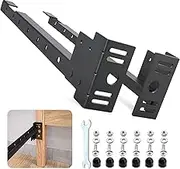 iuhome Bed Frame Footboard Extension Brackets Set Attachment Kit,Universal Bolt-on Footboard Extension Brackets Will Fit Most Twin, Full, Queen and King Bed Frames