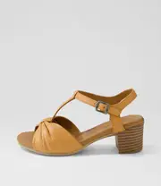 [DIANA FERRARI] emin tan leather sandals