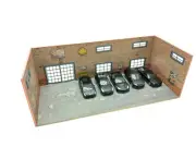 Auto parts and service garage Diorama model kit 1:60-64 scale Display 1/60- 1/64