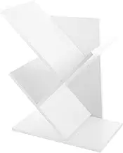 WEKADRIN Multi Function Tree Shaped Bookshelf Desk Organizer for Office Study Practical Storage for Books Magazines and Office Supplies