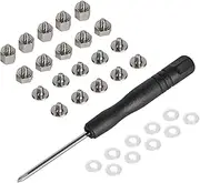 Silverstone SST-CA03 - PC Computer Screws Kit for Motherboard M.2 SSD Mounting, Supports ASUS & MSI Motherboard