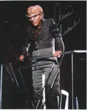 Armin Shimerman as Quark on Star Trek Deep Space Nine Autograph Photograph