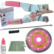 Tile And Glass Cutting Kit Left Handed Tile Saw Blades for Corners and Notches