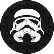 Plasticolor 000665R01 Star Wars Stormtrooper Auto Car Truck SUV Cup Holder Coaster 2-Pack,Multicolored
