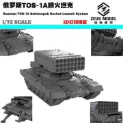 3D Printed 1/72/87/144 Russian TOS-1A Spitfire tank Unpainted Model Kit NEW
