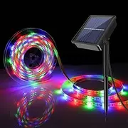 Outdoor Solar String Light Solar LED Strip Lights Outdoor Waterproof 5m 16.4ft 150 LED Solar String Lights 3m 90 LED for Garden Patio Pool Christmas Tree Bushe
