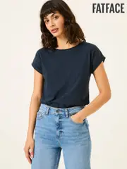 FatFace Ivy Navy T-Shirt (E26785) | $58