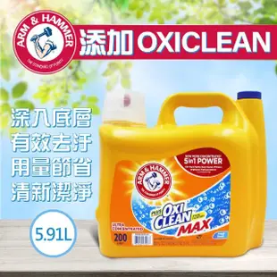 【ARM&HAMMER 鐵鎚】小蘇打粉洗衣精(5.91L)