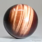 46g32mm Red Tiger Eye Sphere Crystal Ball Natural Quartz Healing Gemstone Chakra