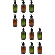 2 Count Lotion Bottle Reusable Foam Soap Refill Clear Travel