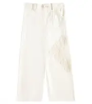 [Zimmermann Kids] Zimmermann Kids Halliday wide-leg jeans Y 10 neutrals