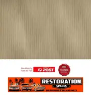 HOLDEN HK BROUGHAM DOE SKIN RIBBED HEAD ROOF HOOD LINING