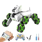 Robot Puppy | 8WD Remote Control Robot Dogs | Interactive Climbing Puppy with Music & Light, Electric Robotic Animals for Homes, Schools