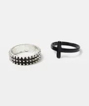 Shadow Double Ring Set_assorted