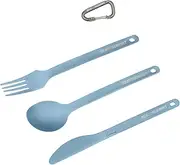 Sea to Summit Titanium Cutlery 3-Piece Set, Silver