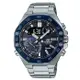 【CASIO 卡西歐】CASIO EDIFICE 手機藍牙智慧連線 男錶 不鏽鋼錶帶 防水100米 ECB-10DB(ECB-10DB-1B)