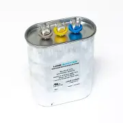 Supco Capacitor Oval Dual Run 65 + 10 Mfd for HVAC Motors Compressors