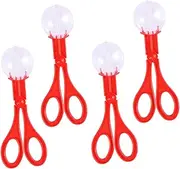 Gatuida 4pcs Insect Catching Scissors Set Handy Scoopers Tongs for Outdoor Play Fun Nature Exploration Tools for Boys Safe Easy to Use Random Colors