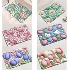 3D Cute Design Soft Diatom Mud Drain Pad Quick Dry Water Absorption Shower Pad