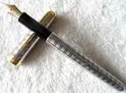 Perfect Parker Sonnet Series Silver Circle Gold Clip Fine 0.5mm Nib Fountain Pen