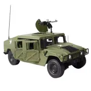 24cm Diecast Alloy 1/18 For Hummer Hmmwv Battlefield Vehicle Model Display