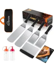 Griddle Accessories Kit For Blackstone 7 PCS BBQ Grill Tools Set With Bag - New
