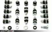 100 - CHROME METAL BOLT IN TIRE VALVE STEMS VH-8 TR416 .453 & .625 HOLES 1" LONG