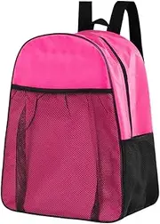 Roller Skate Backpack for Kids,Portable Compartmented Waterproof Skate Case - Multi-Functional Sports Backpack, Gym Gear Storage for Knee Pads