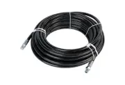 Schieffer 4400 PSI 1/4" x 150' Thermoplastic Sewer Jetter Hose MPT Solid Swivel