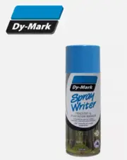 DY-MARK Spray Writer Forestry & Plantation Marker Paint Fluro Blue 350g Aerosol