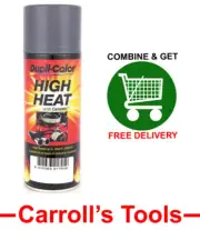Dupli-Color High Heat Paint 340g > Up to 1093°C > Various Colors > Flat Finish