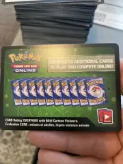 x100 Vivid Voltage codes booster packs ingame Pokemon TCG Online Shipped!