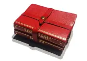 Vintage Saks Fifth Avenue Red Leather Restaurants Hotels 2 Address Book Agenda