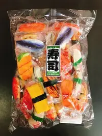 在飛比找Yahoo!奇摩拍賣優惠-日本餅乾 米果 日系零食 壽司米果 NEWEST 山葵醬油米