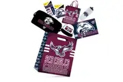 NRL Manly Sea Eagles Rugby Variety Assorted Merchandise Sports Showbag