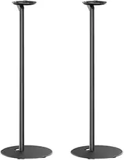 Goobay Speaker Stand for Sonos Era 100 (2pcs, Black) - Perfect Positioning for Immersive Surround Sound in Your Living Room