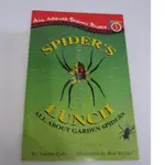 「二手書」ALL ABOARD SCIENCE READER 1 SPIDER'S LUNCH 英文讀本 COLE