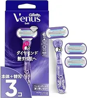 Venus Razor Razor for Women Women Smooth Skin Body Replacement Blade 3 Pieces Swirl