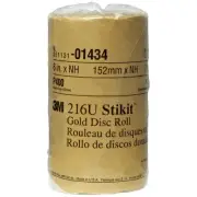 3M� Sandpaper 6 Inch Discs 3M� Stikit� Attachment 400 Grit