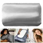 Satin Pillowcase for Hair Good Elasticity Luxurious Set with Elastic Band Skin