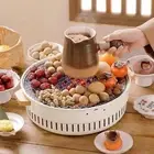 Charcoal Grill Portable Multifunctional Teapot Warmer for Backyard Patio
