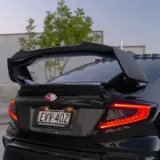 DMAKER R-Spec ST Wing Spoiler Add-On For 22+ Subaru WRX VB - Carbon Fibre (for: Subaru)